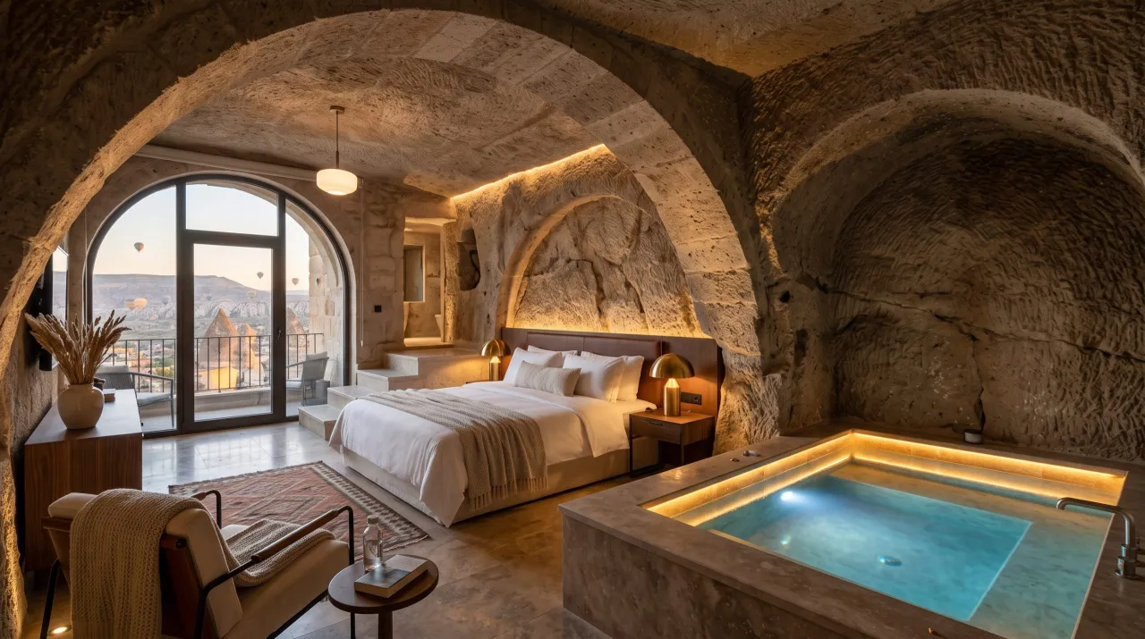 Tarihin İçinde Uyanmak: Kapadokya Hill Hotel & Spa'da Otantik Mağara Mimarisi