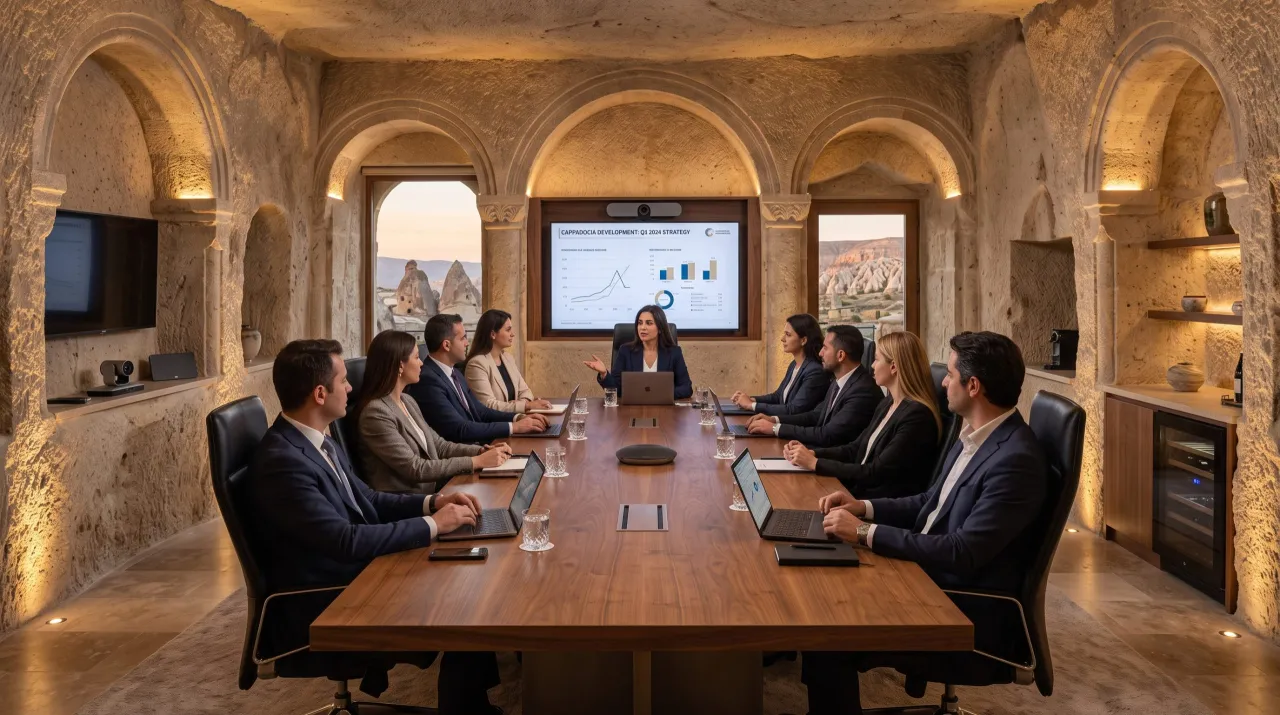 Tarihin Merkezinde Prestijli İş Buluşmaları: Kapadokya Hill Hotel & Spa'da Kurumsal Etkinlikler