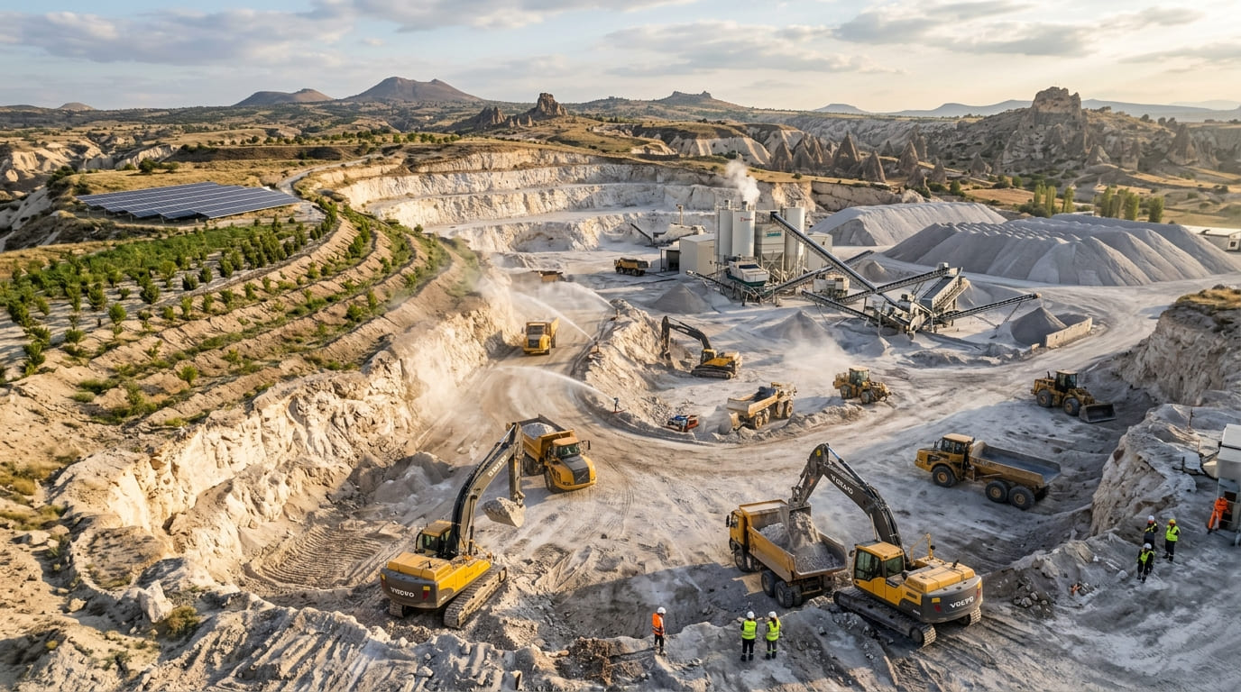 Quality from the Heart of Nature: Ertaş Group and Pumice Mining
