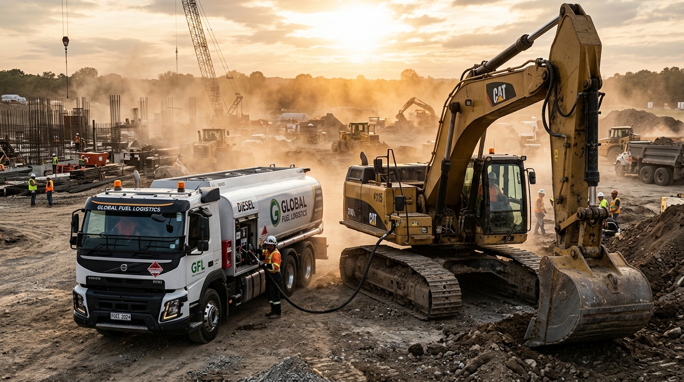 Uninterrupted Production and Construction: Bulk Fuel and On-Site Supply with Ertaş Petroleum